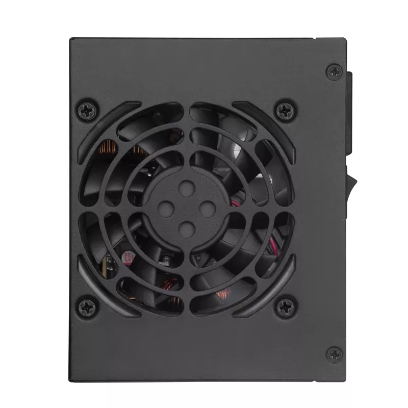 SilverStone SST-SX450-B - Netzteil (intern) - ATX12V 2.4/ SFX12V - 80 PLUS Bronze - AC 90-265 V - 450 Watt - aktives PFC - Schwarz