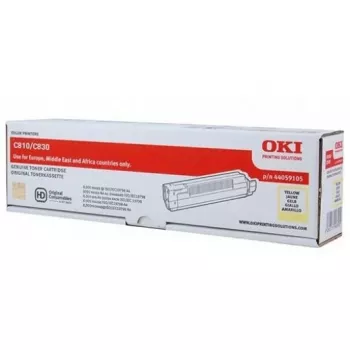 OKI Toner gelb für C810 und C830 8000 Seiten