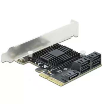 SATA PCI Express x4 Karte DeLOCK 5 Port Low Profile Formfaktor