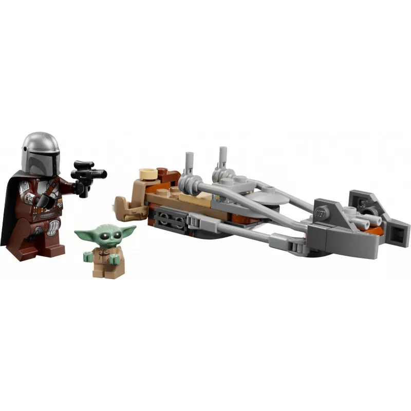 LEGO STAR WARS 75436 Der Mandalorianer und Grogu's Speeder Bike