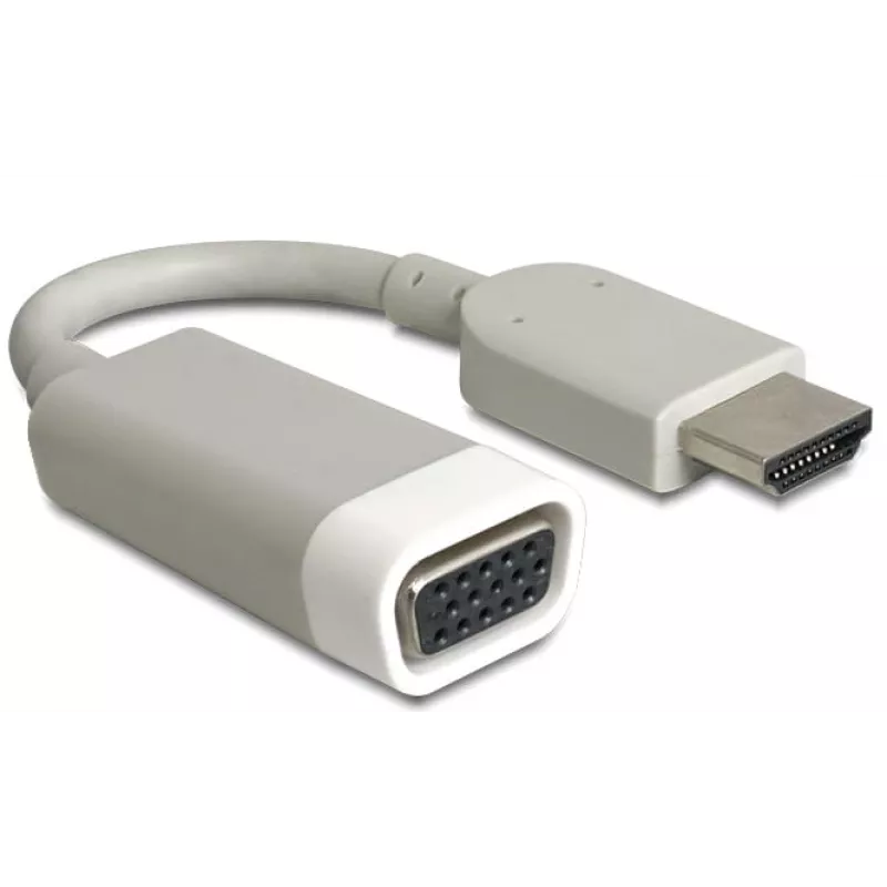 Video-Kabeladapter DeLOCK 65469 VGA D-Sub auf HDMI Typ A Weiß