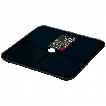 Körperwaage AENO BS2S 16 Körperwerte bis 180 kg Farbdisplay