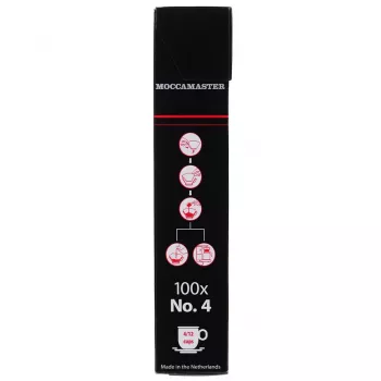 Kaffeefilter MOCCAMASTER 85022 — Papierfilter, weiß, 100er-Pack