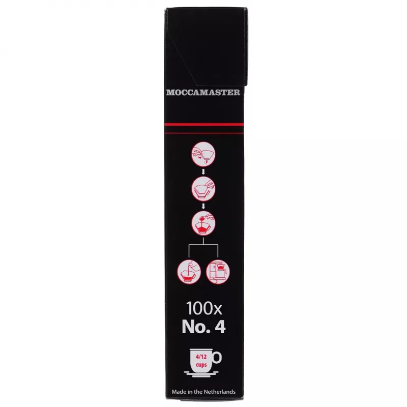 Kaffeefilter MOCCAMASTER 85022 — Papierfilter, weiß, 100er-Pack