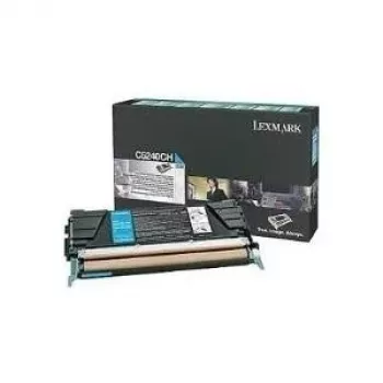 Lexmark Toner C5240CH - Cyan - Kapazität: 5.000 Seiten (C5240CH)