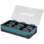 Makita E-16592 Schlagschrauber-Steckschlüssel Steckschlüsselsatz Schwarz, Türkis