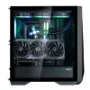 Zalman Z9 Iceberg MS Schwarz ATX Mid Tower PC-Gehäuse inklusive 4x 140 mm ARGB Lüfter - Midi/Mini Tower - ATX