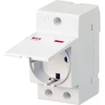 Installationsdose ABB M1175C Typ F, 45×85×70 mm, grau