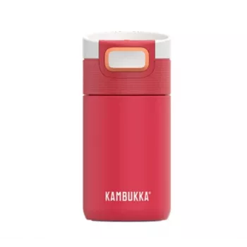 Thermobecher Kambukka ETNA 300 ml – Edelstahl vakuumisoliert, spritzwassergeschützt mit SnapClean-Deckel, 7,1 cm Durchmesser