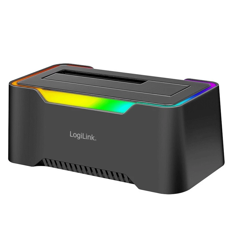 LogiLink HDD Dockingstation LogiLink Quickport USB 3.2 1-Port für 2,5/3,5 SATA (QP0035)