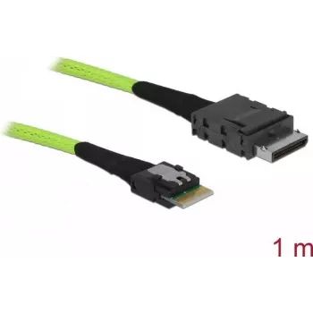 SAS-Kabel DeLOCK 85755 1m Schwarz