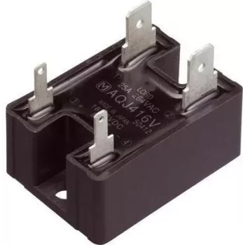 Halbleiterrelais Panasonic AQJ419VJ, Nullspannungsschaltung, max. Laststrom 25 A, max. Schaltspannung 264 V AC