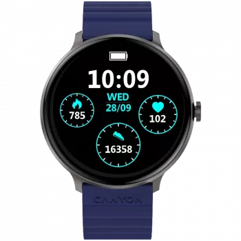 Canyon SW-69 - Jacky - Smartwatch - BT - Farbe. LTPS-Display 1.3 - wasserdicht. IP68 - 25 Sportarten