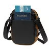Reisetasche Tomtoc Aviator-T37 mit Schultergurt, X-Pac-Gewebe, braun