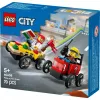 LEGO CITY 60458 Pizza vs. Feuerwehrauto