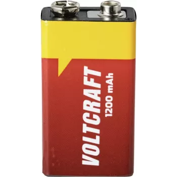 VOLTCRAFT VC-9V-Li-1200mAh 9 V Blockbatterie Lithium 1200 mAh 9 V 1 Stk. (VC-13469240)