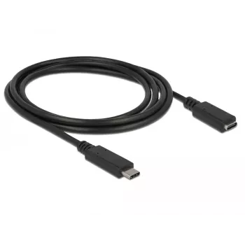 USB-Kabel DeLOCK 85534 USB 3.2 Gen 1 1,5 m USB C Schwarz
