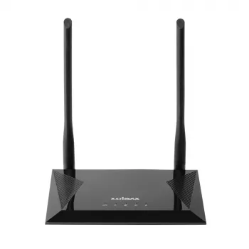 Edimax N300 Wireless Router Fast Ethernet Single-Band (2,4 GHz) Schwarz