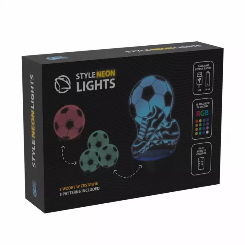 Tischlampe MANTA SNL124RGB RGB 3D-Lichtdekorationskugeln, farbwechselnde LED, dekorative Beleuchtung