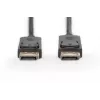 Anschlusskabel DisplayPort mit Verriegelung 1080p 60Hz FHD Typ DP / DP M / M schwarz 1m