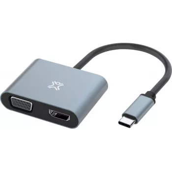 XtremeMac Typ-C auf HDMI & VGA Adapter - Adapter - Digital/Daten (XWH-ACVH-13)