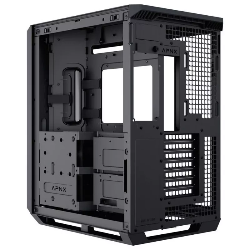 APNX V1-BK-v1 Midi Tower Schwarz