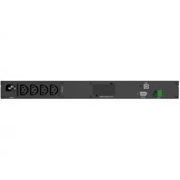 PowerWalker VI 1500 R1U USV unterbrechungsfreie Stromversorgung Line-Interactive 1,5 kVA 900 W 4 Steckdosen
