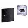 Externes DVD±RW-Optiklaufwerk ASUS SDRW-08D2S-U Lite, USB 2.0, schwarz, 24x CD / 8x DVD, 142×142×20 mm