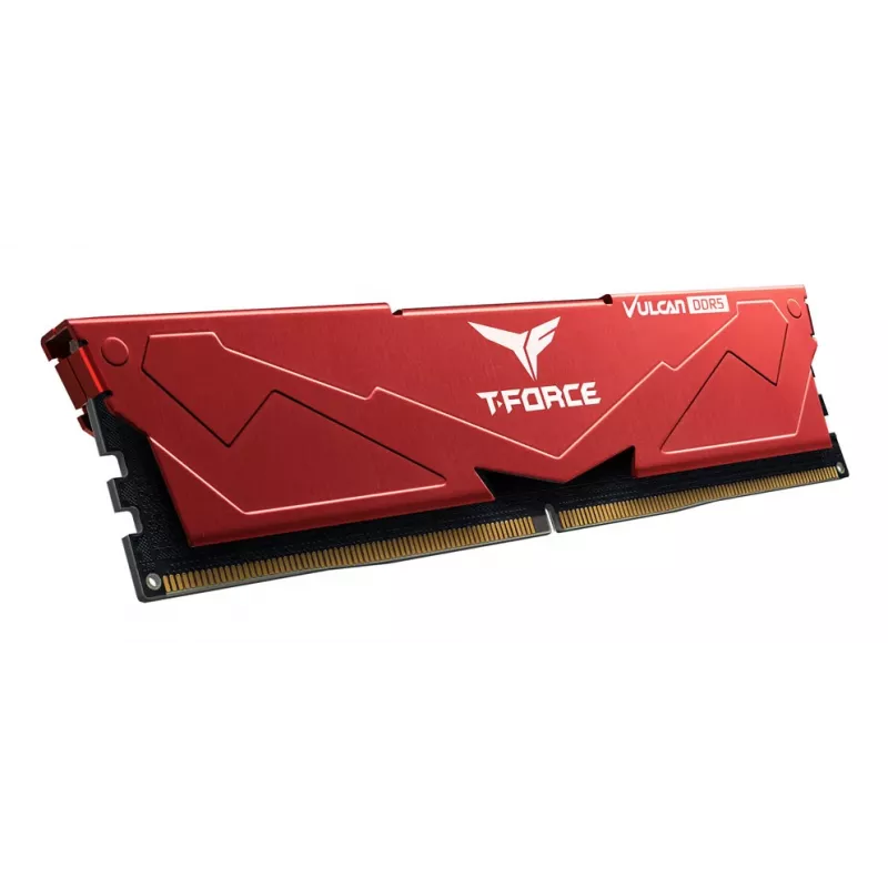 Team Group VULCAN FLRD532G6000HC30DC01, 32 GB, 2 x 16 GB, DDR5, 6000 MHz, 288-pin DIMM, Rot