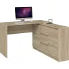 Topeshop BIURKO PLUS SONOMA Computertisch Eichenfarbe