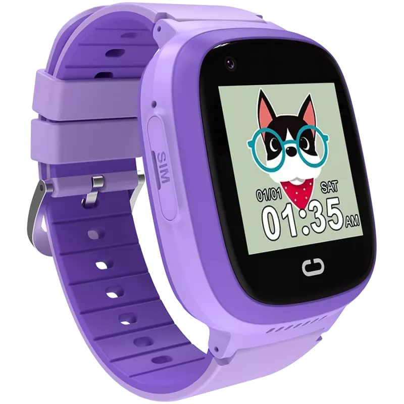 Kinderuhr CANYON Sunny KW-48 Video 4G GPS Spiele&Musik Violett