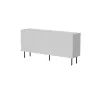 Kommode Cama Meble LUCCA 3D 165x40x80 cm, weiß, Spanplattenkorpus