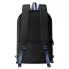 XD Design Switch 2-in-1 Rucksack P706.3305, schwarz/night sea
