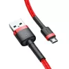USB-Kabel Baseus CAMKLF-C09 2m USB A auf Micro-USB B Rot