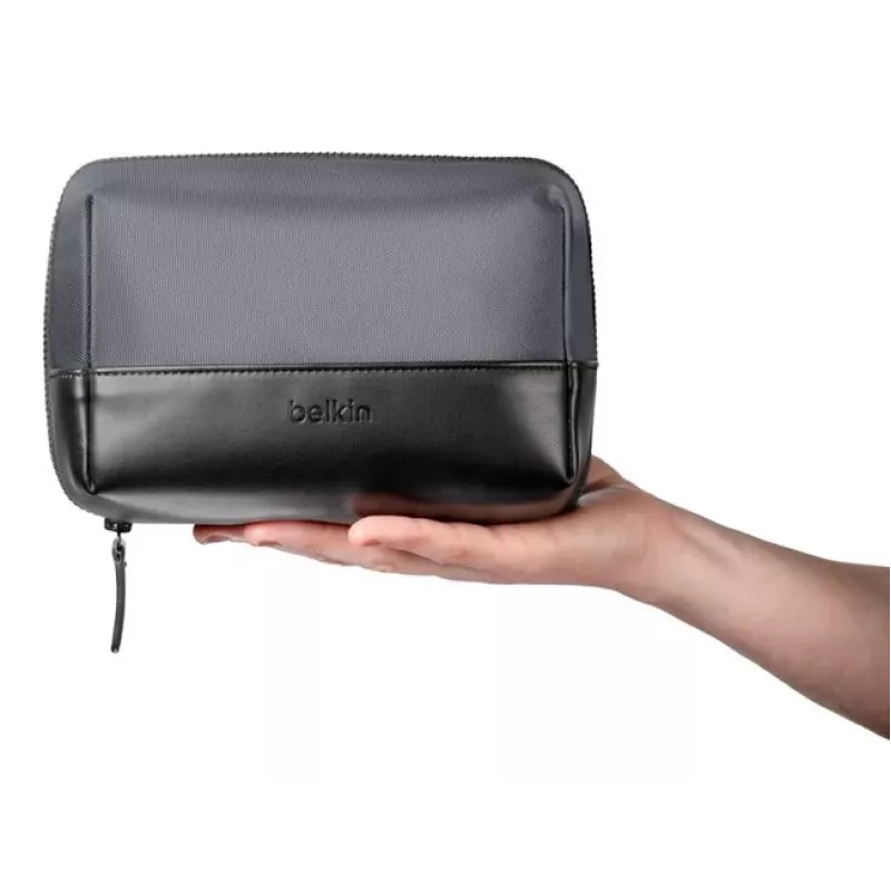 Reise-Organizer Belkin MMA013HQBK kompaktes Design robustes Material, Tragetasche für Kabel und Zubehör