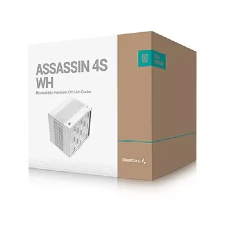 DeepCool ASSASSIN 4S WH Prozessor Luftkühler 14 cm Weiß 1 Stk.