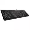 CHERRY KC 1000 Tastatur Büro USB QWERTY Spanisch Schwarz