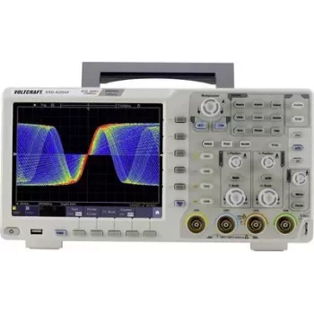 VOLTCRAFT DSO-6204F Digital-Oscilloscope 200 MHz 4-Kanal 1 GSa/s 40000 kpts 8 Bit Digital-Memory (DSO), Funktionsgenerator (VC-8366330)