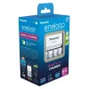 Batterieladegerät PANASONIC Eneloop Smartplus BQ-CC55 + 4x AA 2000 mAh (K-KJ55MCD40E)