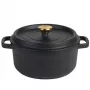 Gusseiserner Schmortopf Russell Hobbs 24 cm, schwarz