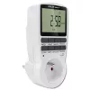 Elektronischer Timer QOLTEC PC0628 mit LCD-Anzeige, 24-Stunden-Countdown