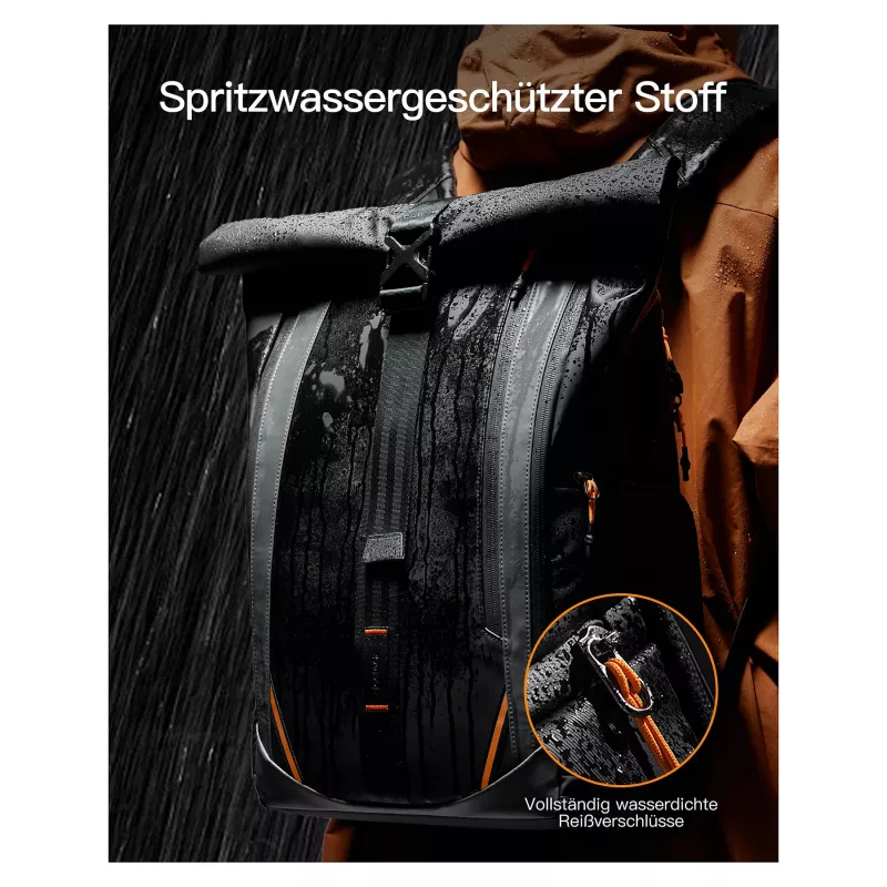 inateck Notebook-Rucksack 15,6 BP01009 schwarz 22-26,8 L
