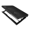 Laptop-Kühlpad SAVIO COS-02, 2 Lüfter 14 cm, USB-betrieben, bis 17,3 Zoll, schwarz