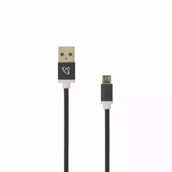 Sbox USB->Micro USB M/M 1,5 m USB-10315B schwarz