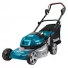 Makita DLM460PT2 Rasenmäher Handrasenmäher Akku Schwarz, Blau, Grau