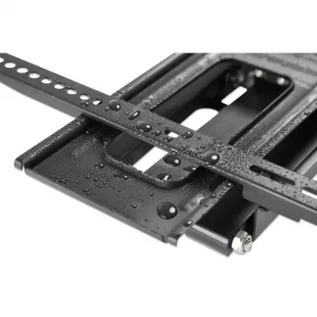 Manhattan Outdoor-Wandhalterung für Fernseher und Monitore, voll beweglich, für 37-65-Zoll-Bildschirme, VESA 200x200-600x400 mm, bis 50 kg, wetterfest, schwarz