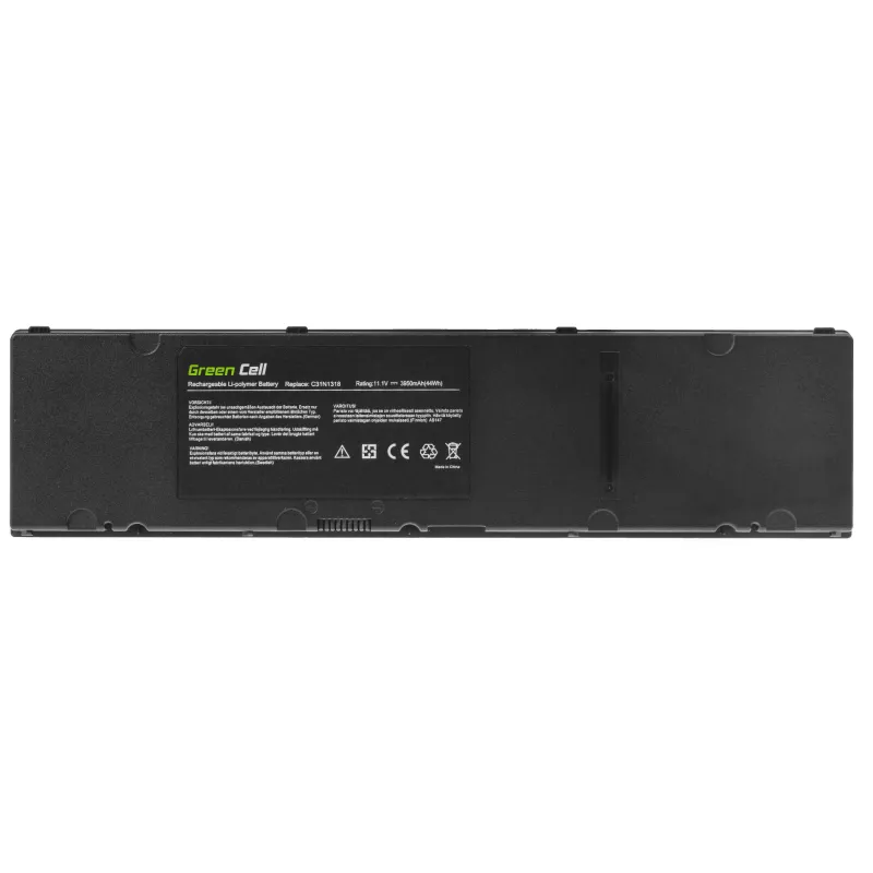 Green Cell - Laptop-Akku (entspricht: ASUS C31N1318) - Lithium-Polymer - 3950 mAh - Schwarz - für ASUSPRO ESSENTIAL PU301LA (AS143)