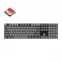Keychron K5 Max Tastatur Universal USB RF Wireless Bluetooth Schwarz Grau Mechanisch RGB