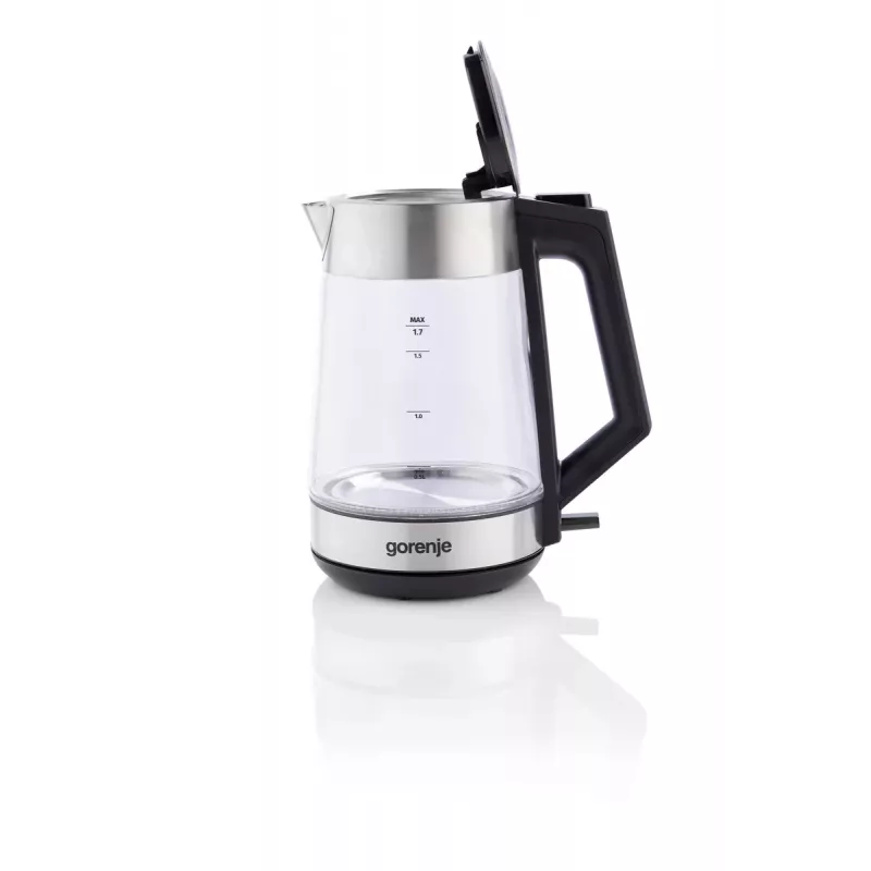 Gorenje K17OGS Wasserkocher, elektrisch, Fassungsvermögen 1,7 L, Leistung 2200 W, Edelstahl | Gorenje