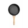 ETA | Pfanne | ETA792990000 TITANIUM II | Universal | Durchmesser 24 cm | Elektro, Induktion, Gas, Glaskeramik | Geeignet für Induktionsherd | Fixierter Griff | Schwarz